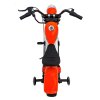 Elektrická motorka Chopper Warrior Oranžová
