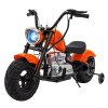 Elektrická motorka Chopper Warrior Oranžová