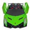 Elektrické autíčko Lamborghini Veneno Zelené 15