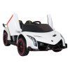 Elektrické autíčko Lamborghini Veneno Bílé 5