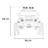 Elektrické autíčko Extreme Sport 4x4 Variabilní velikost Černé