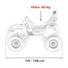 Elektrické autíčko Extreme Sport 4x4 Variabilní velikost Černé