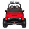 Elektrické autíčko Extreme Sport 4x4 Nastavitelná velikost Červené 22