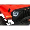 Elektrické autíčko Extreme Sport 4x4 Nastavitelná velikost Červené 33