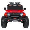 Elektrické autíčko Extreme Sport 4x4 Nastavitelná velikost Červené 4