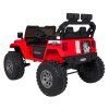 Elektrické autíčko Extreme Sport 4x4 Nastavitelná velikost Červené 8