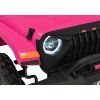 Elektrické autíčko Extreme Sport 4x4 Nastavitelná velikost Růžové 34