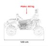 Elektrická bugina PASSION 4x4 Černá