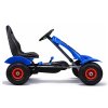 Gokart Sportovní šlapací F618 Nosnost 50 kg Modré
