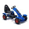Gokart Sportovní šlapací F618 Nosnost 50 kg Modré
