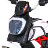 Elektrická motorka Fast Tourist Bílá + Audio + Světla