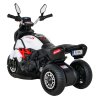 Elektrická motorka Fast Tourist Bílá + Audio + Světla 5