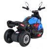 Elektrická modrá motorka Fast Tourist + Audio + Světla