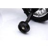 Elektrický motocykl Dětský Cross Červený + Pomocná kolečka + Zvuky LED 11