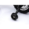 Elektrický motocykl Dětský Cross Červený + Pomocná kolečka + Zvuky LED