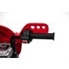 Elektrický motocykl Dětský Cross Červený + Pomocná kolečka + Zvuky LED 16