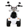 Elektrická motorka Hot Chopper Bílá 6
