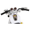 Elektrická motorka Hot Chopper Bílá 8