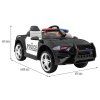 Elektrické autíčko GT Sport Police 2