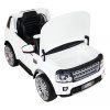 Elektrické autíčko Land Rover Discovery pro děti + Dálkové ovládání Bílé SUV 11