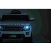 Elektrické autíčko Land Rover Discovery pro děti + Dálkové ovládání Bílé SUV 16