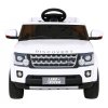 Elektrické autíčko Land Rover Discovery pro děti + Dálkové ovládání Bílé SUV 3