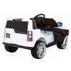 Elektrické autíčko Land Rover Discovery pro děti + Dálkové ovládání Bílé SUV 8