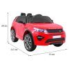 Elektrické autíčko Land Rover Discovery Červené SUV + Dálkové ovládání 2