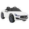 Elektrické autíčko Maserati Ghibli na akumulátor Bílé + Dálkový ovladač 9