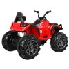 Červená elektrická čtyřkolka ATV pro děti + EVA kola + pomalý start 2