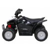 Elektrická akumulátorová čtyřkolka Honda 250X TRX Černá + Klakson + LED + Ekokůže 4