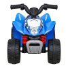 Elektrická akumulátorová čtyřkolka Honda 250X TRX Modrá + Klakson + LED