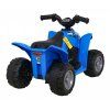 Elektrická akumulátorová čtyřkolka Honda 250X TRX Modrá + Klakson + LED