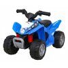 Elektrická akumulátorová čtyřkolka Honda 250X TRX Modrá + Klakson + LED