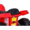 Dětská elektrická čtyřkolka Storm Červená + Motor 25W + MP3 USB