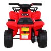 Dětská elektrická čtyřkolka Storm Červená + Motor 25W + MP3 USB