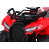 Dětská elektrická čtyřkolka Storm Červená + Motor 25W + MP3 USB