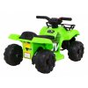Dětská elektrická čtyřkolka Quad Storm Motor 25 W MP3 USB Zelená