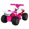 Dětská elektrická čtyřkolka The Fastest Růžová Motor 25 W