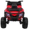 Elektrická čtyřkolka pro děti XL ATV Červená Pohon 4x4 EVA kola 3