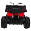 Elektrická čtyřkolka pro děti XL ATV Červená Pohon 4x4 EVA kola 7