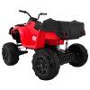 Elektrická čtyřkolka pro děti XL ATV Červená Pohon 4x4 EVA kola 8
