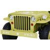 Elektrické autíčko Vojenské retro Pohon 4x4 Béžové 11