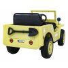 Elektrické autíčko Vojenské retro Pohon 4x4 Béžové 8