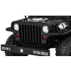 Elektrické autíčko Vojenské Retro černé + Pohon 4x4