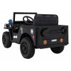 Elektrické autíčko Vojenské Retro černé + Pohon 4x4 5