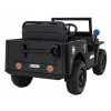 Elektrické autíčko Vojenské Retro černé + Pohon 4x4 8