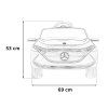 Elektrické autíčko Mercedes Benz AMG EQA pro děti černé 2