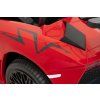 Elektrické autíčko Lamborghini Aventador SV pro 2 děti Dálkové ovládání 2,4 GHz Červené EVA kola 30
