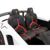 Elektrické autíčko Lamborghini Aventador SV pro 2 děti Bílé 16